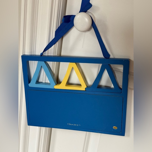 Delta Delta Delta Cork Board and Photo Blocks Set - Picture 5 of 9